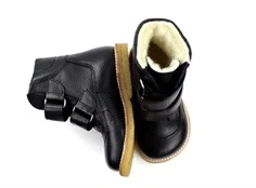 Angulus sort vinterstøvle med TEX